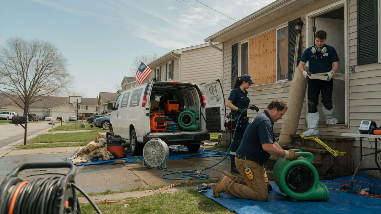 Water Damage Restoration in Maida, ND near me